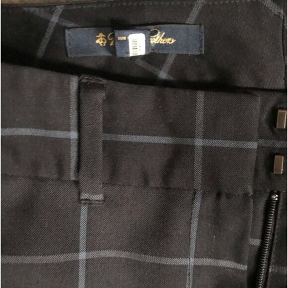 Brooks Brothers | Lucia Fit Blue Plaid Wool Pant Women's Size 6 Like New conditi - Picture 7 of 8